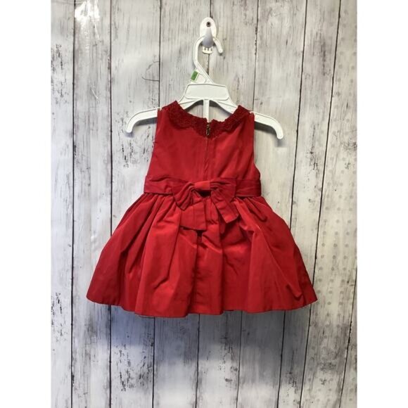 Jason Wu for Target Baby Girls Red Elegant Chic Cute Lace Dress Size 12M - Picture 2 of 3